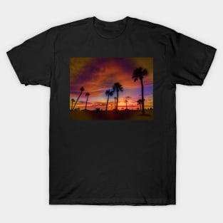 Palm Trees at Sunset T-Shirt